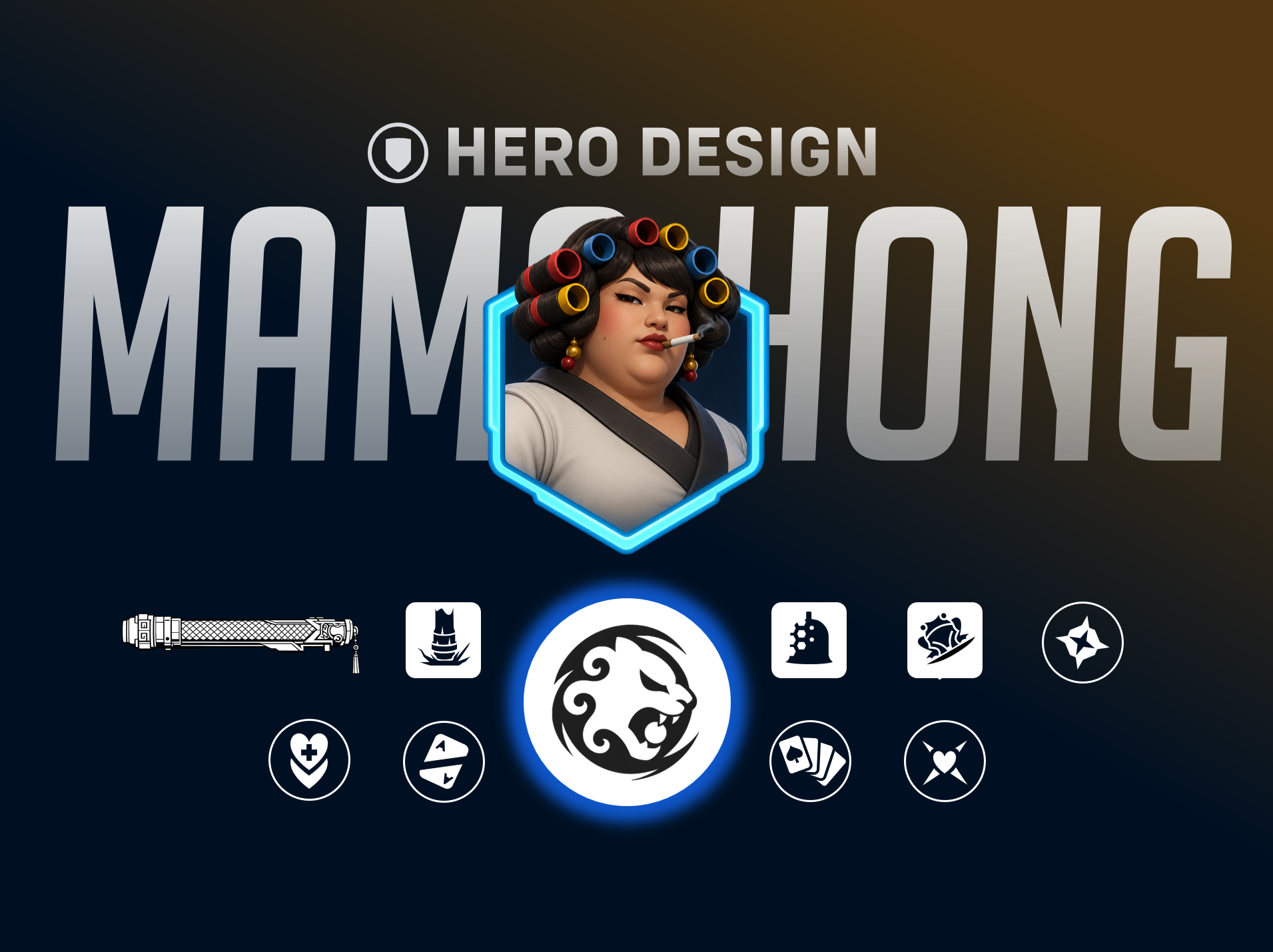 Mama Hong Hero Design | Overwatch Design Studies